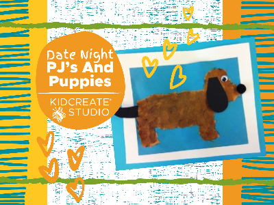 Kidcreate Studio - Fairfax Station. Date Night- PJ's and Puppies (4-10 Years)