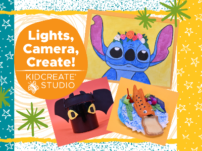 Lights, Camera, Create! Summer Camp (4-9 Years)